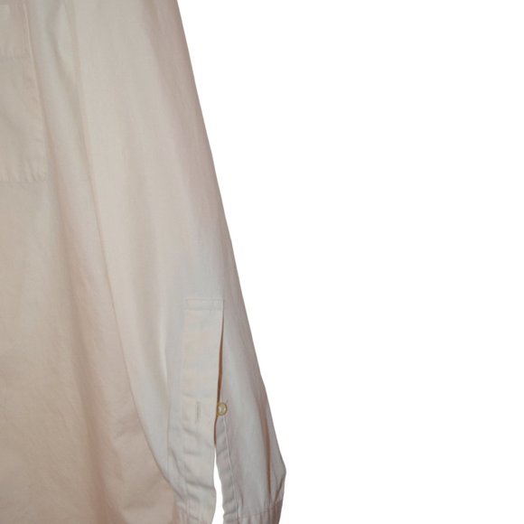 Perry Ellis Portfolio Long Sleeves Dress Shirt Men Cream 16 / 32-33 - Picture 6 of 11